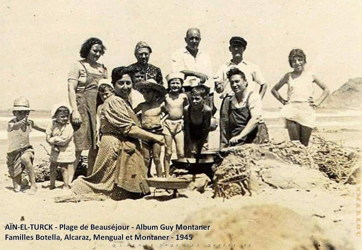 Ain-el-Turck - Plage Beausejour - 1945.jpg